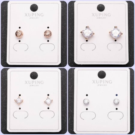 Сережки пусети Xuping jewelry