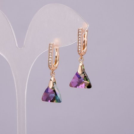 Сережки Xuping jewelry з кристалами Swarovski
